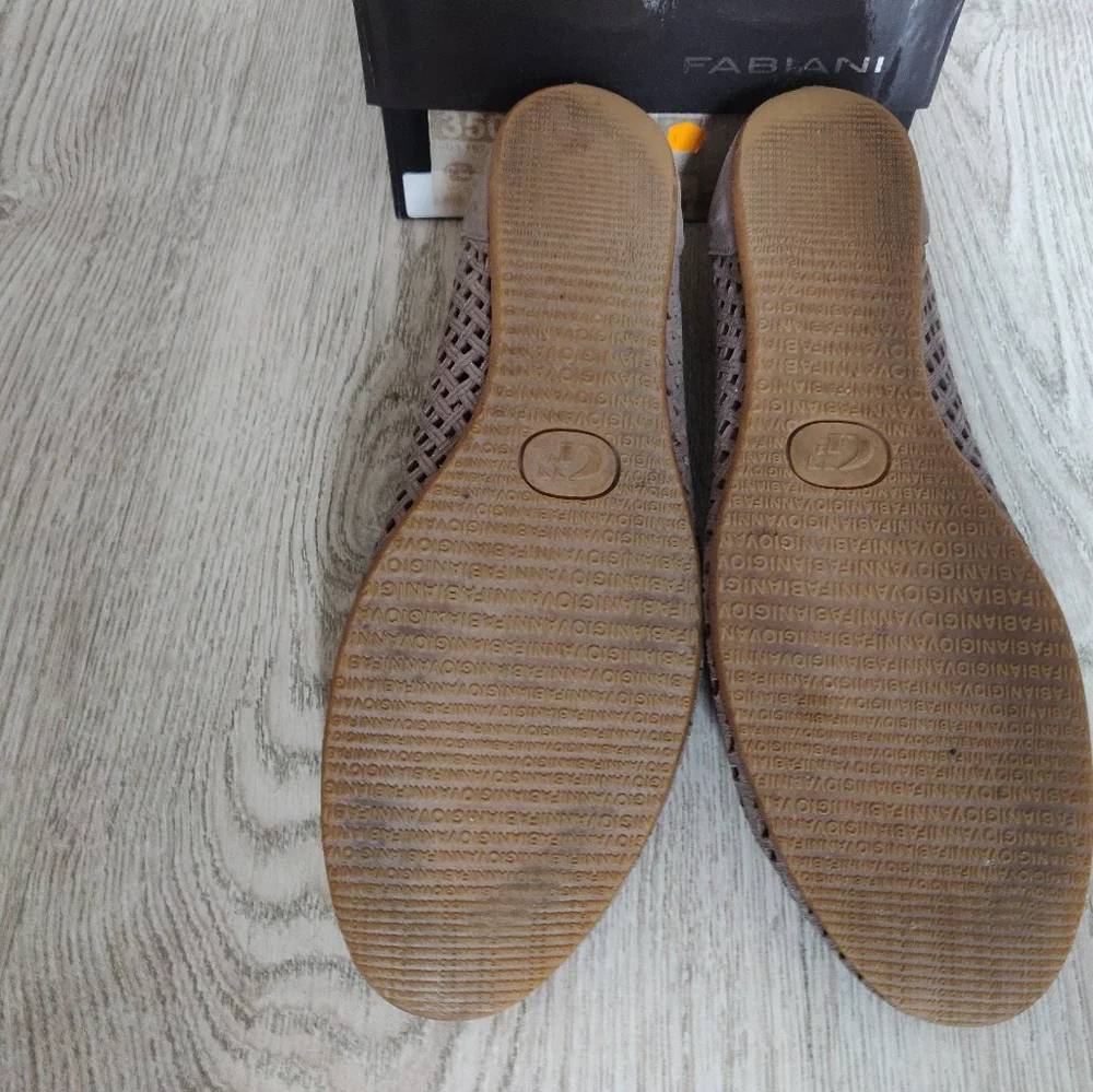 Fabiani (Italy) Suede Ballet Flats 🇮🇹 - Picture 5 of 7